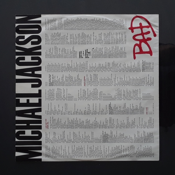 Michael Jackson. Bad. 1987 - Picture 7 of 9